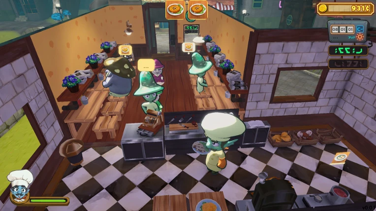 Caps & Spoons - Fungerellian Foodery Simulator screenshot