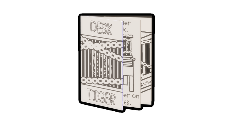 Desk Tiger Image