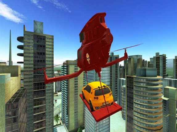 Flying Drone Car Delivery Sim screenshot