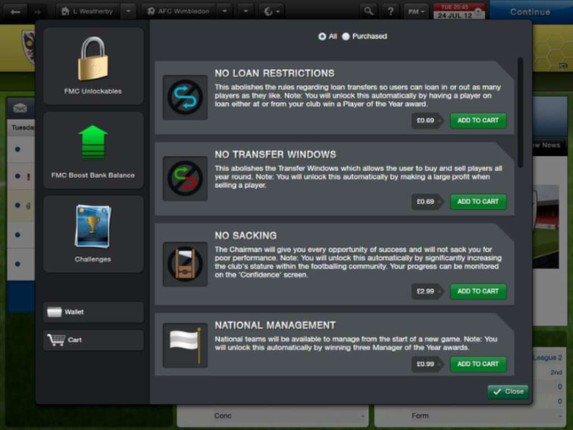 Football Manager 2013 screenshot