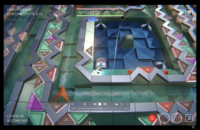 Fractaloid Attacks! screenshot