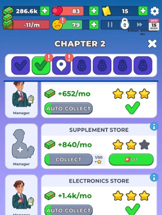 From Zero to Hero: Idle game! screenshot