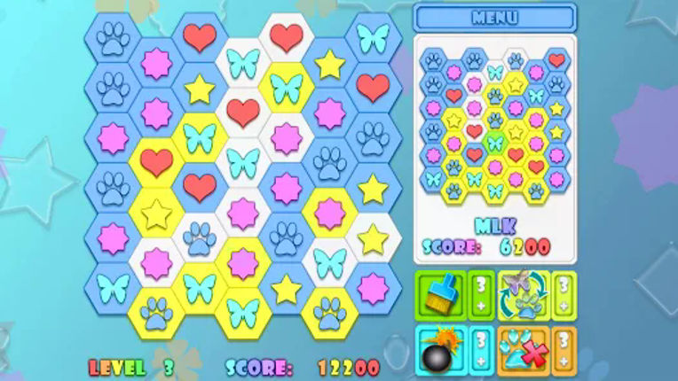 Fitz 2: Magic Match 3 Puzzle screenshot