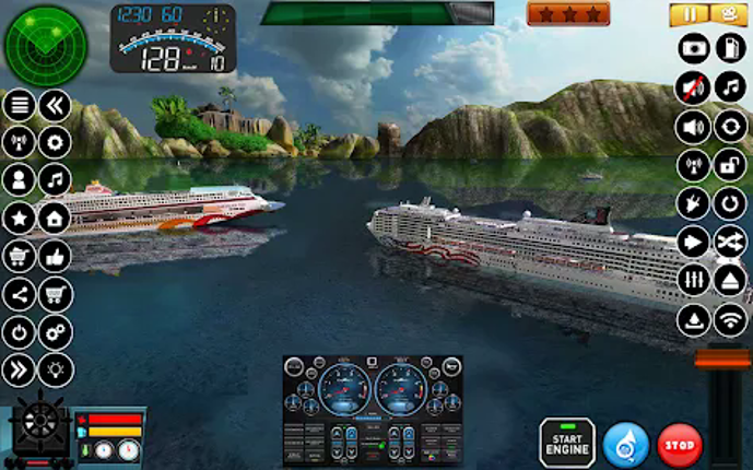 Indian Cruise Ship Game Sim screenshot
