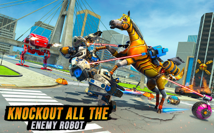 Horse Robot Car Game 3D screenshot