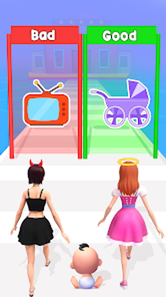 Good or Bad Mom Run: Mom Games screenshot