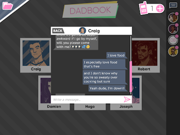 Dream Daddy screenshot