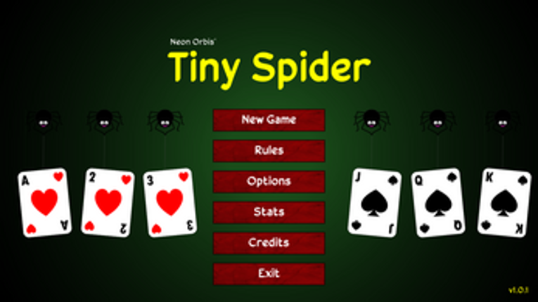 Neon Orbis Tiny Spider Image