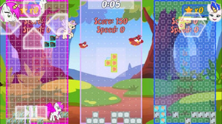 Unicorn Tetris Android screenshot