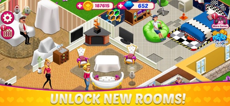 Home Sweet Home Design Match 3 screenshot