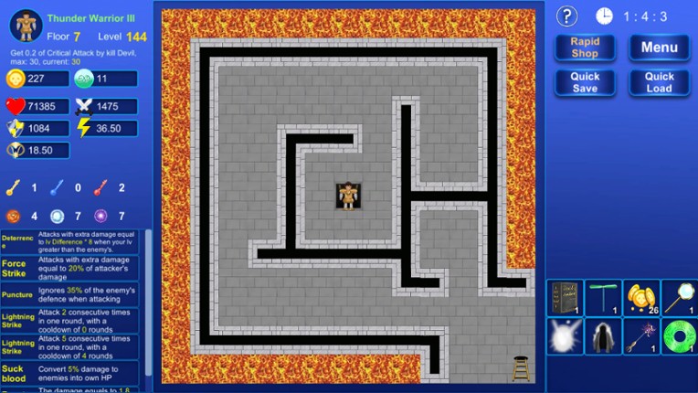 Magic Tower (Destroy the Wormhole) screenshot