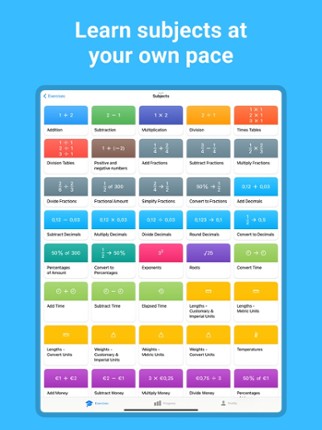 Mental Math App &amp; Times Tables screenshot