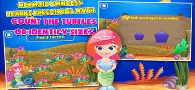 Mermaid Princess Math for Kids Image