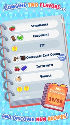 My Ice Cream Maker - Create, Decorate and Eat Sweet Frozen Desserts screenshot