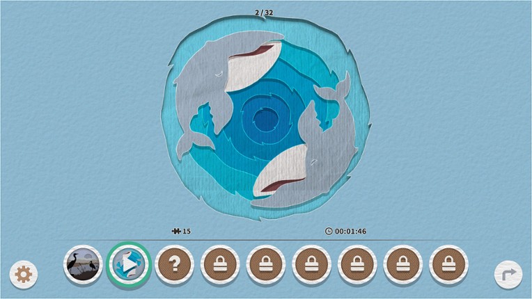 Papercut Art Gallery-Nature II screenshot