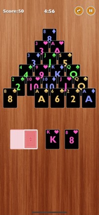 Pyramid-Solitaire screenshot