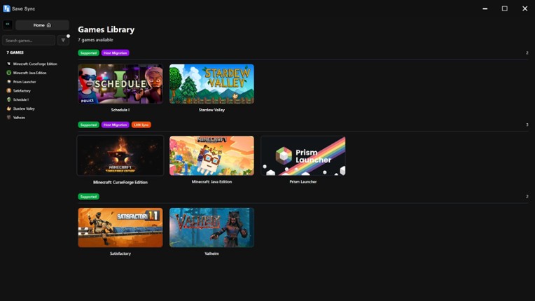 SaveSync: Co-op Save Sharing Made Easy screenshot