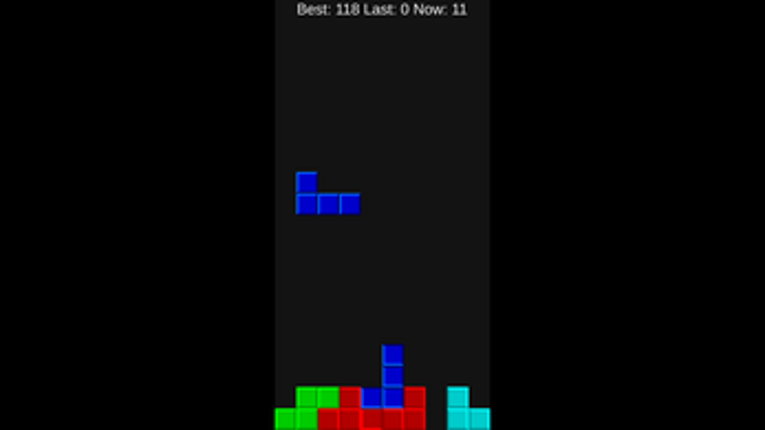 Simple Tetris screenshot