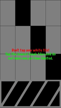 Touch The Black Tiles Only Free HD - Don't Step On White Blocks Image