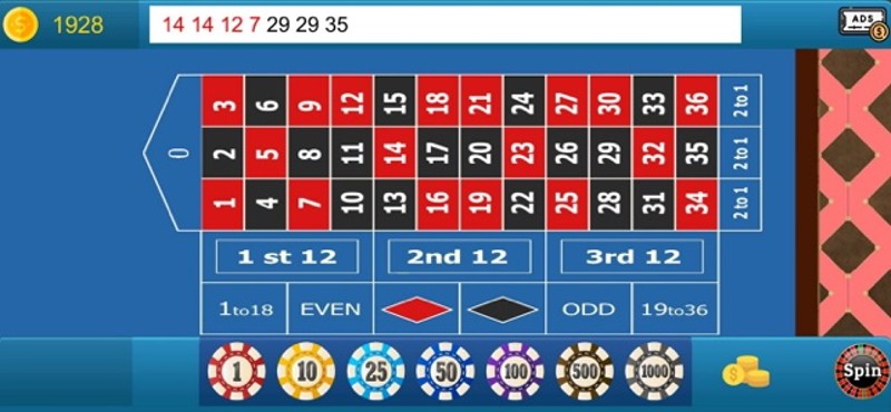 Casino Roulette: Virtual Money Image