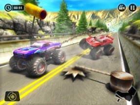 Chained Monster Truck Racing Image