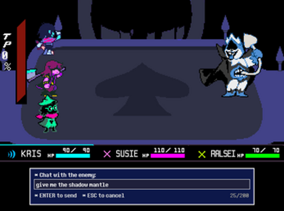 DeltaruneAI Chapter 1 screenshot