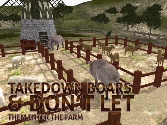 Farm Boar Hunter Simulator – Cattle guard & sniper shooting simulation game screenshot