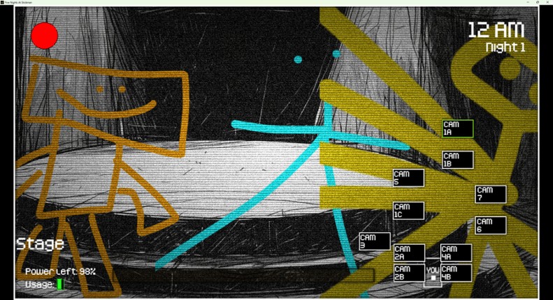 Five Nights At Stickman screenshot