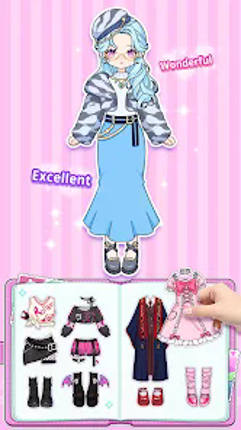 Anime Paper Doll DIY: Dress Up screenshot