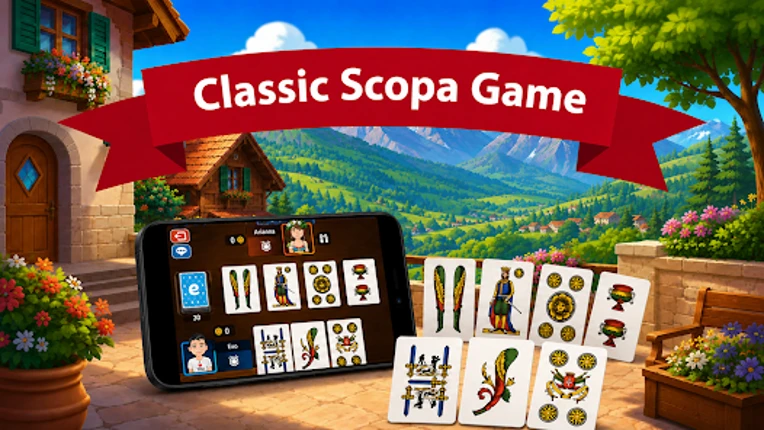 Scopa Online Classic Card Game Image