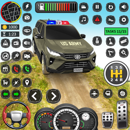 Flying Prado Car Robot Game Image