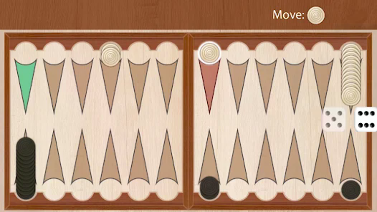 Backgammon Classic Board Game screenshot