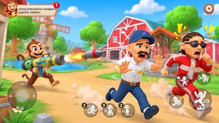 Cheeky Monkey: Farm Pranks Image
