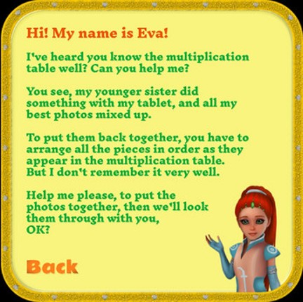 15 puzzle with Eva screenshot