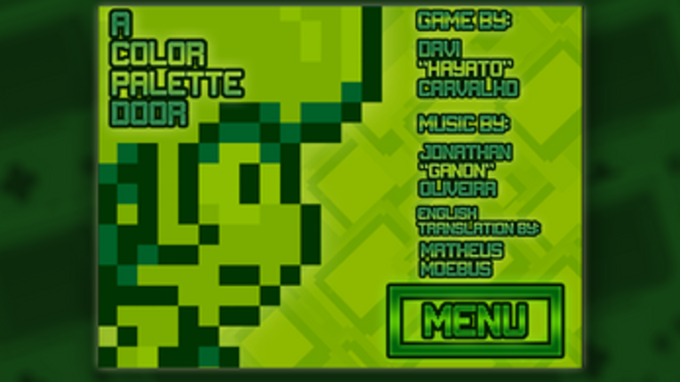 A Color Palette Door Image