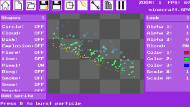 Gamemaker Particle Visualizer Image