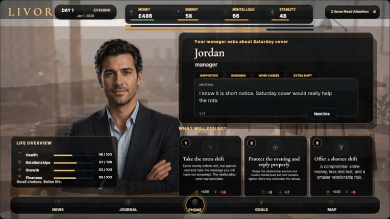 Livora screenshot