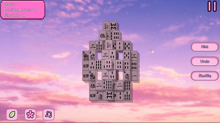 Lofi Mahjong screenshot