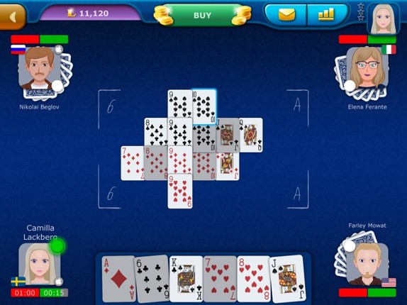 Online Sevens LiveGames screenshot