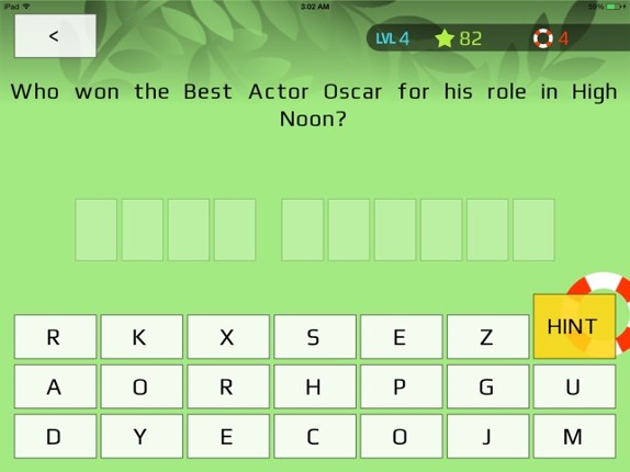 Oscar Winners Trivia Image
