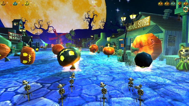 Rain of Pumpkins screenshot