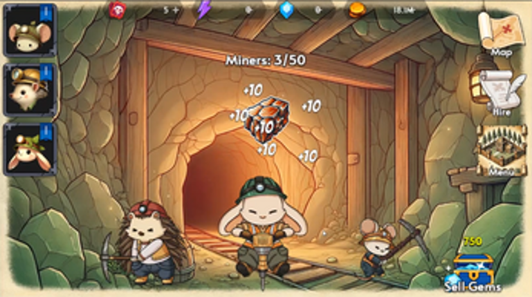 The Lazy Overlord (Clicker/Tower Defense) screenshot
