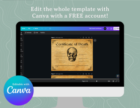 TTRPG Character Death Certificates Image