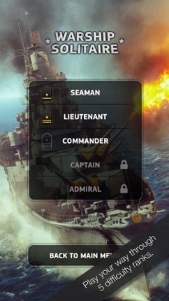 Warship Solitaire screenshot