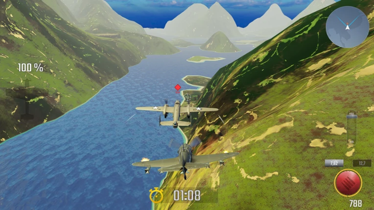 WWII AIRPLANE FIGHT - Battle War Squad screenshot