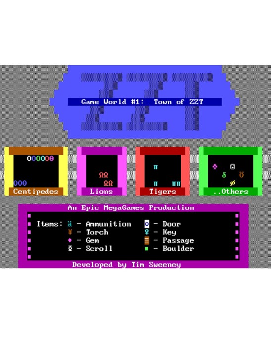 Games like ZZT!