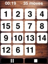 15 Puzzle Sliding Number Game Image