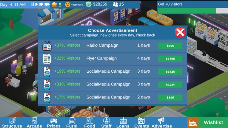 Arcade Manager screenshot