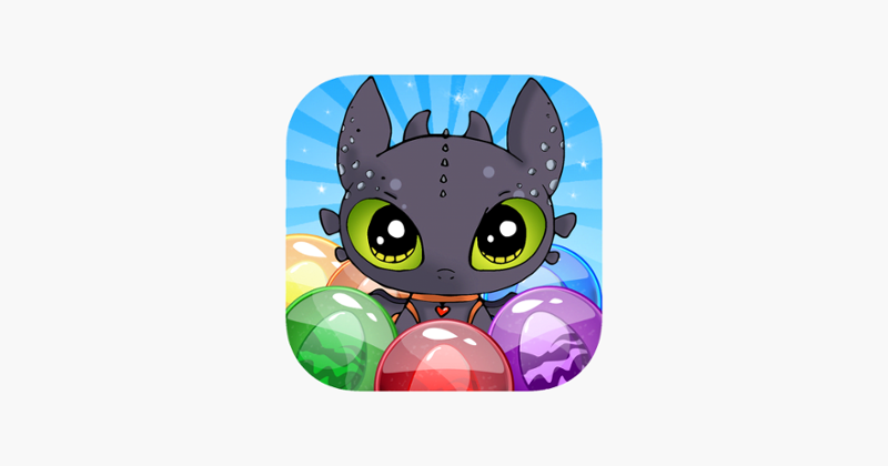 Bubble Shooter Dragon Rescue Game Cover