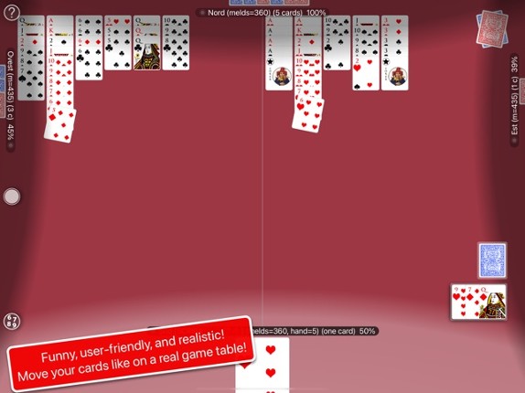 Buraco Online or Alone screenshot